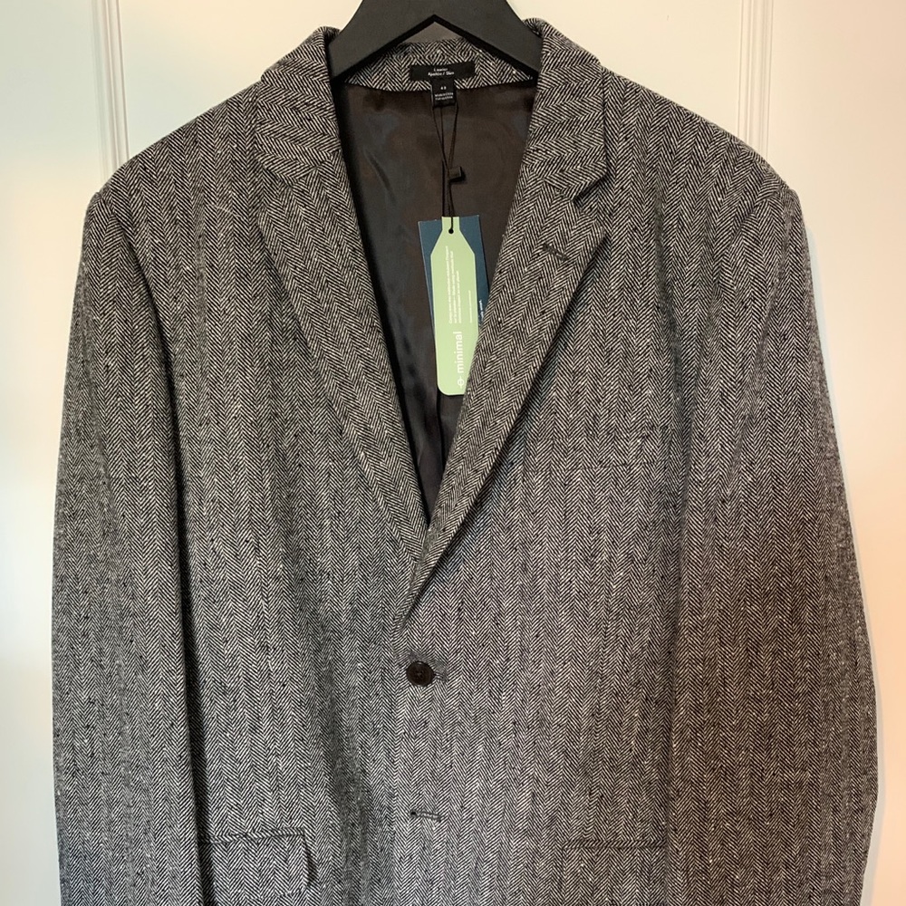 BRAND NEW Frank and Oak Herringbone Blazer